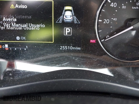 2024 Nissan Kicks SR with VIN 3N1CP5DV6RL502977, listed as a IAAI auction lot 41951182 with 25,510 mi miles and . Bid and sale history available at DreamBid. Image 16.