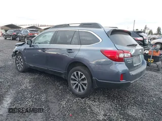 2015 Subaru Outback Limited z VIN 4S4BSALC3F3357612, wystawiony jako IAAI lot #41285390 z przebiegiem 123 482 mil mil oraz . Historia ofert i sprzedaży dostępna na DreamBid. Obrazek 3.