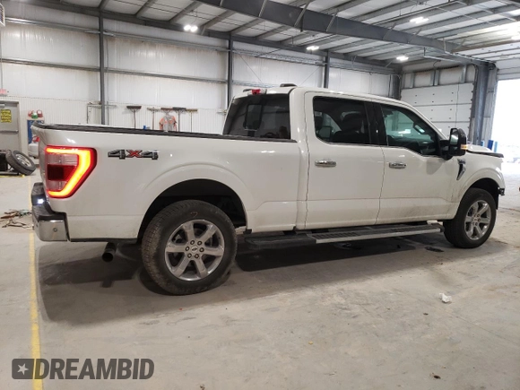 2021 Ford F-150 XL with VIN 1FTFW1E87MFB41258, listed as a Copart auction lot 49324495 with 48,067 mi miles and Salvage Title. Bid and sale history available at carsss.com. Image 3.