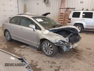 2011 Honda Civic EX-L with VIN 19XFA1F92BE000160, listed as a IAAI auction lot 41503410 with 200,556 mi miles and . Bid and sale history available at DreamBid. Image 1.