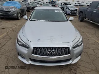 2017 Infiniti Q50 2.0t Sport with VIN JN1CV7AR7HM682824, listed as a Copart auction lot 83357614 with 49,973 mi miles and Clean Title. Bid and sale history available at carsss.com. Image 5.