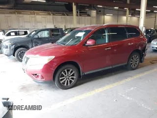 2013 Nissan Pathfinder SL with VIN 5N1AR2MN1DC644053, listed as a IAAI auction lot 41944570 with 86,861 mi miles and . Bid and sale history available at DreamBid. Image 2.