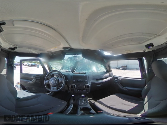 2018 Jeep Wrangler Willys Wheeler W с VIN 1C4AJWAG7JL860204, выставлен на аукционе Copart как лот 60683605 с пробегом 59 606 миль миль и Списание • Salvage title. История ставок и продаж доступна на DreamBid. Изображение 15.
