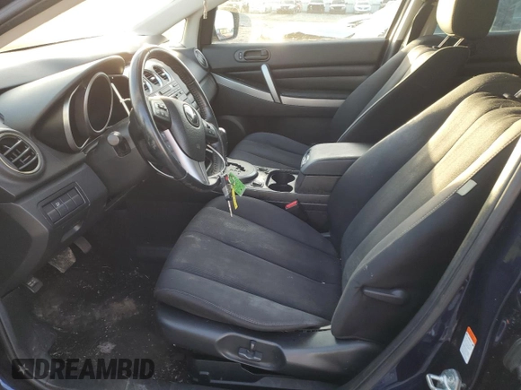 2011 Mazda CX-7 i Sport with VIN JM3ER2B59B0386248, listed as a Copart auction lot 42218045 with 198,884 mi miles and Salvage Title. Bid and sale history available at DreamBid. Image 7.