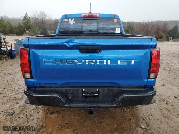 2024 Chevrolet Colorado 4WD Trail Boss with VIN 1GCPTEEK9R1242936, listed as a Copart auction lot 47738705 with 5,940 mi miles and Salvage Title. Bid and sale history available at carsss.com. Image 6.