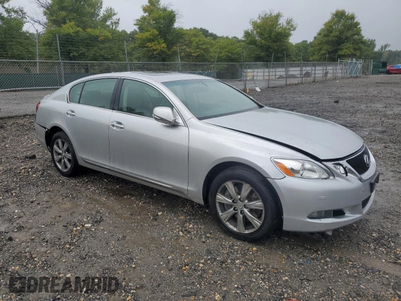2008 Lexus GS 350 with VIN JTHCE96SX80016695, listed as a Copart auction lot 71560974 with 0 mi miles and Salvage Title. Bid and sale history available at carsss.com. Image 4.