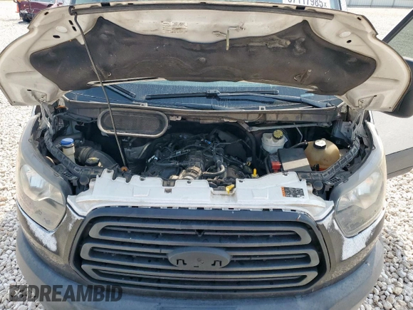 2015 Ford Transit Cargo with VIN 1FTNR2CG0FKA71695, listed as a Copart auction lot 57117985 with 149,901 mi miles and Salvage title. Bid and sale history available at DreamBid. Image 12.