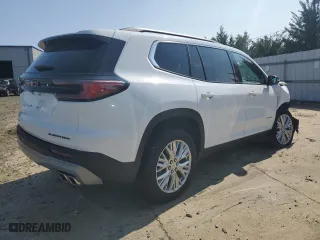 2024 GMC Acadia FWD Elevation with VIN 1GKENKKS8RJ151942, listed as a Copart auction lot 70185454 with 1,043 mi miles and Salvage Title. Bid and sale history available at carsss.com. Image 3.