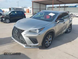 2020 Lexus NX 300 F Sport with VIN JTJSARBZ7L2175681, listed as a IAAI auction lot 42551410 with 49,965 mi miles and . Bid and sale history available at DreamBid. Image 2.