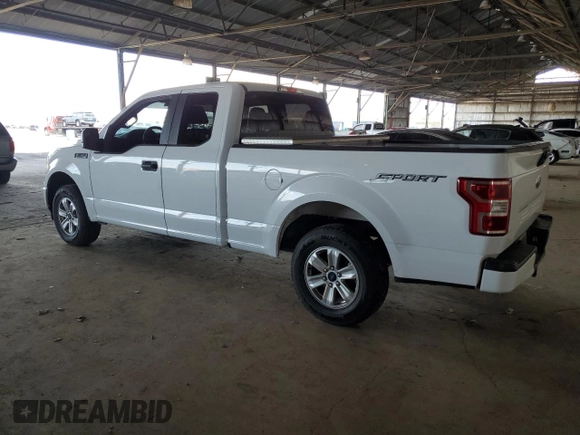 2020 Ford F-150 XL with VIN 1FTEX1CB7LKD45412, listed as a Copart auction lot 56198045 with 51,161 mi miles and Salvage title. Bid and sale history available at DreamBid. Image 2.