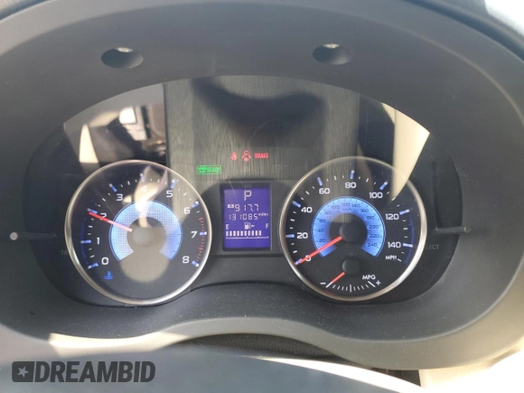 2014 Subaru Crosstrek with VIN JF2GPBCC6EH343742, listed as a Copart auction lot 58009815 with 131,085 mi miles and Salvage title. Bid and sale history available at DreamBid. Image 9.