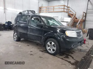 2013 Honda Pilot EX-L with VIN 5FNYF4H5XDB067110, listed as a IAAI auction lot 41639814 with 144,095 mi miles. Bid and sale history available at carsss.com. Image 1.