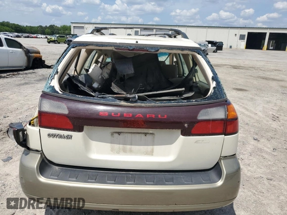 2004 Subaru Legacy Outback with VIN 4S3BH675447631188, listed as a Copart auction lot 54747705 with Not provided miles and Salvage title. Bid and sale history available at DreamBid. Image 6.