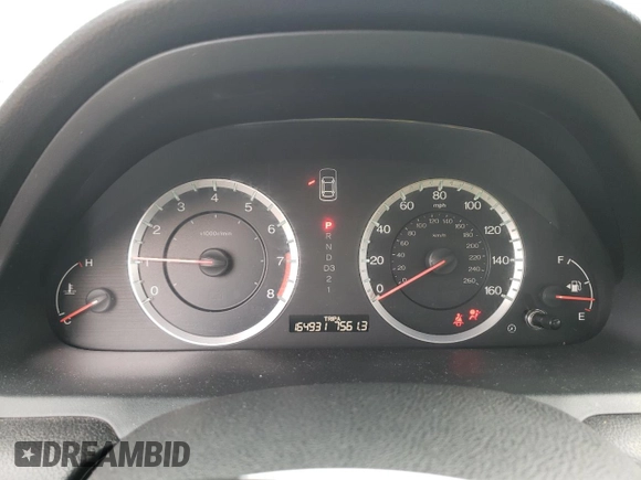 2011 Honda Accord EX-L with VIN 1HGCP3F8XBA011819, listed as a Copart auction lot 60412625 with 164,931 mi miles and Salvage title. Bid and sale history available at DreamBid. Image 9.