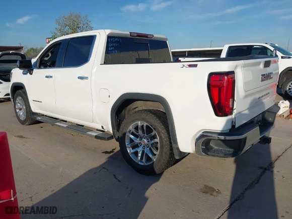 2021 GMC Sierra 1500 SLT with VIN 3GTU9DED5MG123692, listed as a IAAI auction lot 41229854 with 84,651 mi miles. Bid and sale history available at carsss.com. Image 3.