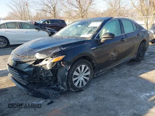 2021 Toyota Camry Hybrid LE with VIN 4T1C31AK6MU554826, listed as a IAAI auction lot 41413617 with 168,787 mi miles. Bid and sale history available at carsss.com. Image 18.