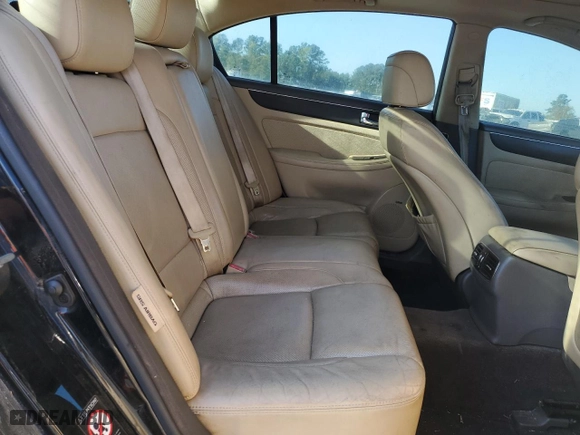 2011 Hyundai Genesis with VIN KMHGC4DF1BU124748, listed as a Copart auction lot 52263275 with 145,672 mi miles and Clean Title. Bid and sale history available at carsss.com. Image 10.