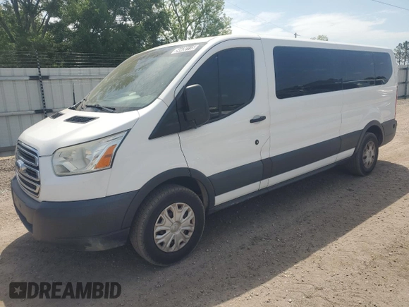 2015 Ford Transit XL with VIN 1FBZX2ZM2FKA37492, listed as a Copart auction lot 54430115 with 108,934 mi miles and Clean Title. Bid and sale history available at DreamBid. Image 1.