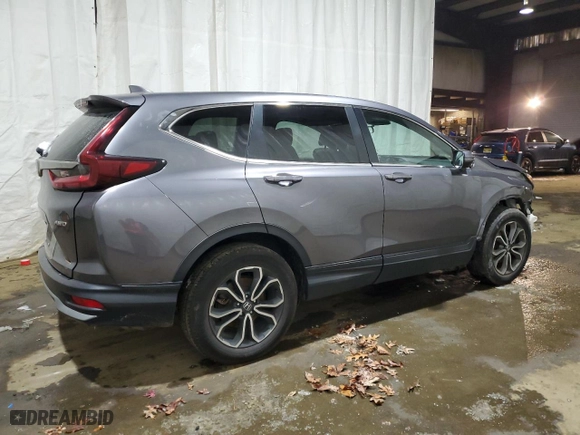 2022 Honda CR-V EX with VIN 5J6RW2H52NA006590, listed as a Copart auction lot 87820855 with 77,111 mi miles and Salvage Title. Bid and sale history available at carsss.com. Image 3.