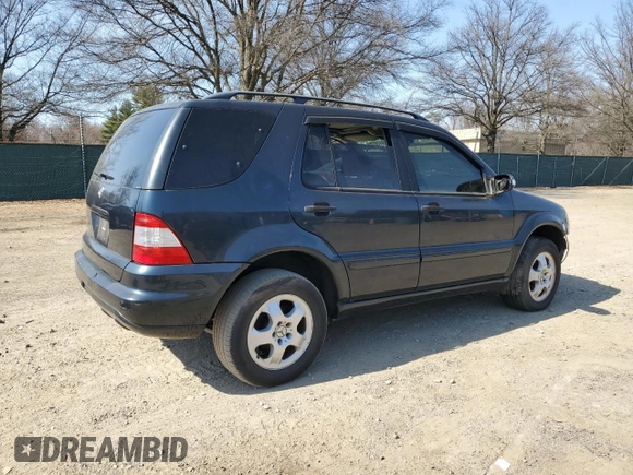 2002 Mercedes-Benz M 320/430/500 z VIN 4JGAB54EX2A324132, wystawiony jako Copart lot #48640075 z przebiegiem Nie podano mil oraz Nie do naprawy • Non repairable. Historia ofert i sprzedaży dostępna na DreamBid. Obrazek 3.