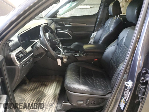 2024 Kia Telluride EX with VIN 5XYP3DGC5RG463482, listed as a Copart auction lot 50538495 with 28,669 mi miles and Salvage Title. Bid and sale history available at carsss.com. Image 7.