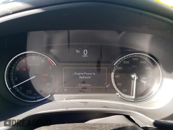 2021 Cadillac XT4 FWD Sport with VIN 1GYFZER41MF006261, listed as a Copart auction lot 45553664 with 14,402 mi miles and . Bid and sale history available at DreamBid. Image 9.