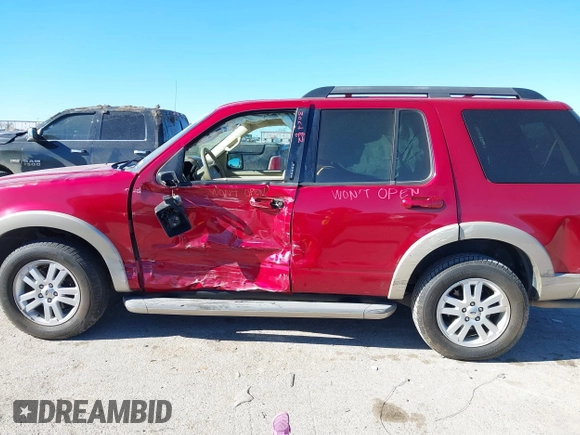 2010 Ford Explorer Eddie Bauer with VIN 1FMEU6EE3AUA09007, listed as a IAAI auction lot 41255654 with 208,026 mi miles. Bid and sale history available at carsss.com. Image 14.