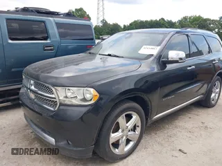 2011 Dodge Durango Citadel with VIN 1D4RD5GG6BC637877, listed as a IAAI auction lot 42434083 with 254,579 mi miles and . Bid and sale history available at DreamBid. Image 2.
