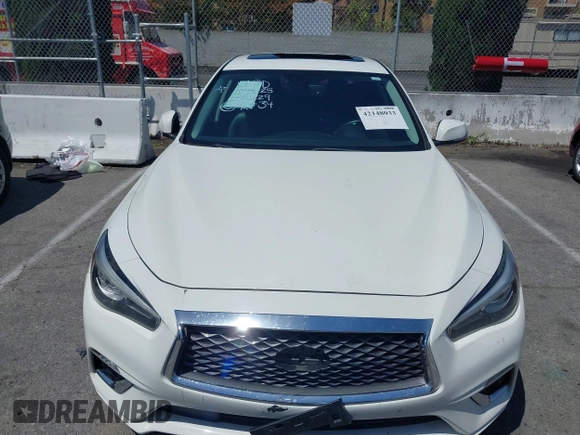 2019 Infiniti Q50 Luxe z VIN JN1EV7AP7KM518276, wystawiony jako IAAI lot #42148033 z przebiegiem 56 720 mil mil oraz . Historia ofert i sprzedaży dostępna na DreamBid. Obrazek 12.