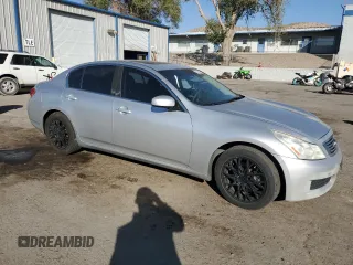 2007 Infiniti G35 Journey with VIN JNKBV61E57M709757, listed as a Copart auction lot 73762714 with Not Provided miles and Salvage Title. Bid and sale history available at DreamBid. Image 4.