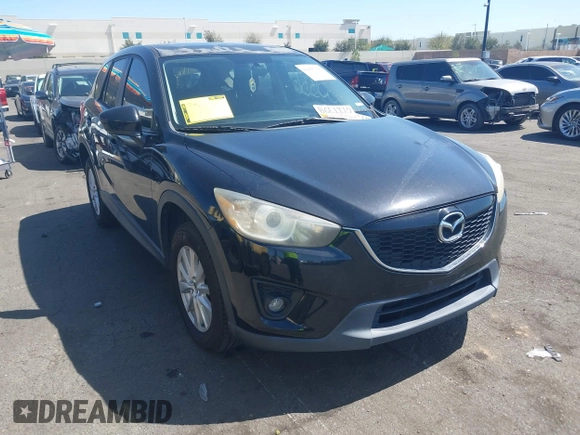 2013 Mazda CX-5 Touring with VIN JM3KE2CEXD0153589, listed as a IAAI auction lot 41855356 with 86,030 mi miles and . Bid and sale history available at DreamBid. Image 1.