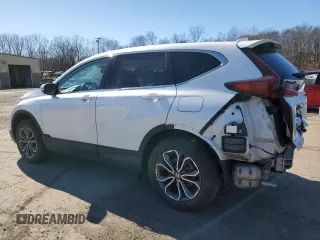 2021 Honda CR-V EX-L with VIN 5J6RW2H85MA016507, listed as a Copart auction lot 48067365 with 26,126 mi miles and Non repairable. Bid and sale history available at DreamBid. Image 2.