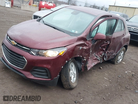 2017 Chevrolet Trax LS with VIN 3GNCJNSB0HL172704, listed as a IAAI auction lot 41821362 with 60,426 mi miles. Bid and sale history available at carsss.com. Image 22.