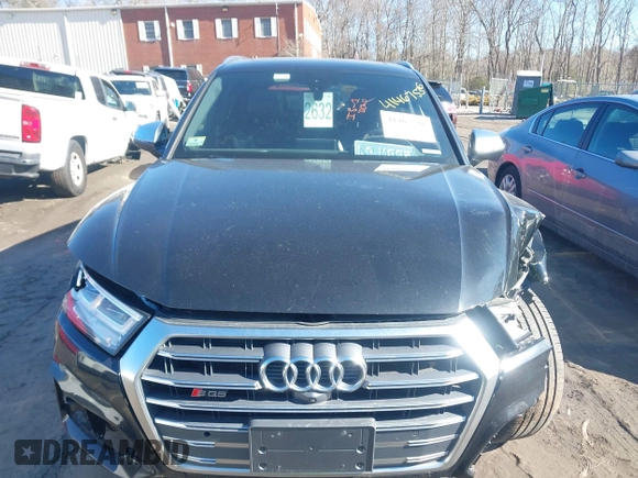 2018 Audi SQ5 Prestige with VIN WA1C4AFY1J2096760, listed as a IAAI auction lot 41467536 with 110,654 mi miles. Bid and sale history available at carsss.com. Image 12.