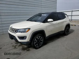 2020 Jeep Compass Trailhawk с VIN 3C4NJDDB7LT184351, выставлен на аукционе Copart как лот 62669645 с пробегом 48 538 миль миль и На запчасти • Non repairable. История ставок и продаж доступна на DreamBid. Изображение 1.