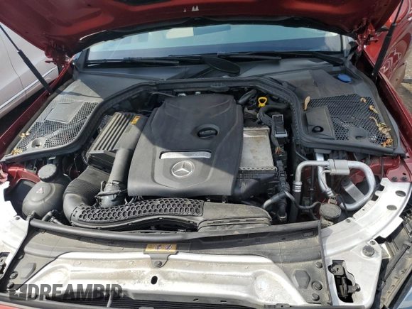 2018 Mercedes-Benz C 300 with VIN WDDWF4KB3JR416416, listed as a Copart auction lot 61609695 with 30,717 mi miles and Salvage title. Bid and sale history available at DreamBid. Image 11.