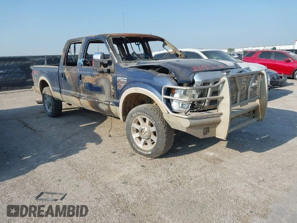 2008 Ford Super Duty F-250 SRW XL with VIN 1FTSW21R38ED59518, listed as a IAAI auction lot 39139692 with Not Provided miles. Bid and sale history available at carsss.com. Image 1.