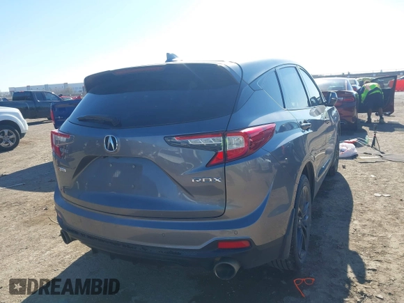 2022 Acura RDX w/A-Spec Package with VIN 5J8TC1H65NL002109, listed as a IAAI auction lot 41132896 with 77,360 mi miles and . Bid and sale history available at carsss.com. Image 4.