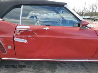 1969 Ford Mustang с VIN 9T03F120746, выставлен на аукционе Copart как лот 51998695 с пробегом 91 574 миль миль и Списание • Salvage title. История ставок и продаж доступна на DreamBid. Изображение 10.