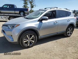 2018 Toyota RAV4 XLE with VIN JTMWFREV5JJ161845, listed as a Copart auction lot 60572965 with 85,045 mi miles and Salvage title. Bid and sale history available at DreamBid. Image 1.