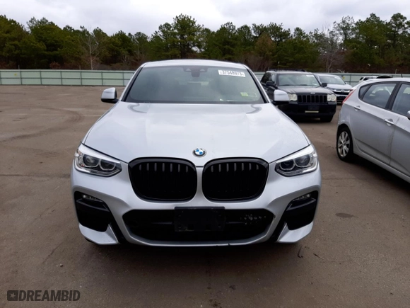 2021 BMW X4 xDrive30i with VIN 5UX2V1C06M9F10870, listed as a Copart auction lot 37548973 with 13,840 mi miles. Bid and sale history available at carsss.com. Image 5.