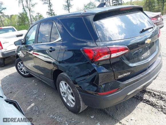 2024 Chevrolet Equinox LT with VIN 3GNAXKEG4RL280157, listed as a IAAI auction lot 41984430 with 23,266 mi miles. Bid and sale history available at carsss.com. Image 3.