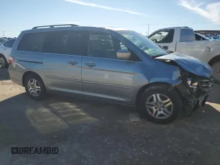 2006 Honda Odyssey EX-L with VIN 5FNRL38706B098605, listed as a Copart auction lot 86913554 with 247,638 mi miles and Salvage Title. Bid and sale history available at carsss.com. Image 4.
