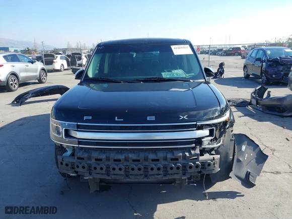 2017 Ford Flex Limited with VIN 2FMGK5D86HBA05277, listed as a IAAI auction lot 41469361 with 228,410 mi miles. Bid and sale history available at carsss.com. Image 6.