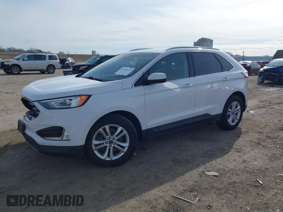 2020 Ford Edge SEL with VIN 2FMPK4J95LBA71531, listed as a IAAI auction lot 41534422 with 108,240 mi miles. Bid and sale history available at carsss.com. Image 18.