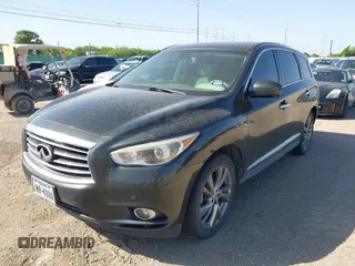 2014 Infiniti QX60 with VIN 5N1AL0MN4EC500276, listed as a IAAI auction lot 42088386 with 125,888 mi miles. Bid and sale history available at carsss.com. Image 2.