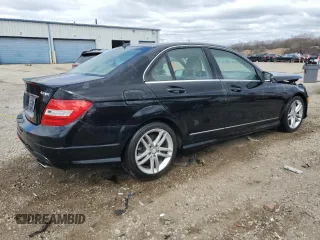 2014 Mercedes-Benz C 300 Sport with VIN WDDGF8AB2EA950282, listed as a Copart auction lot 52581065 with 84,664 mi miles and Salvage Title. Bid and sale history available at DreamBid. Image 3.