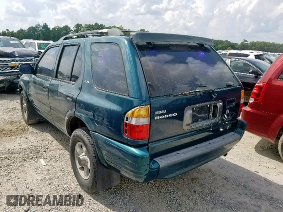 1999 Isuzu Rodeo S с VIN 4S2CK58W6X4366887, выставлен на аукционе Copart как лот 47527309 с пробегом 177 199 миль миль и Списание • Salvage title. История ставок и продаж доступна на DreamBid. Изображение 3.