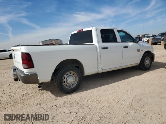 2011 Ram 2500 ST with VIN 3D7TP2CT8BG610226, listed as a Copart auction lot 42778455 with 107,499 mi miles and Clean title. Bid and sale history available at DreamBid. Image 3.