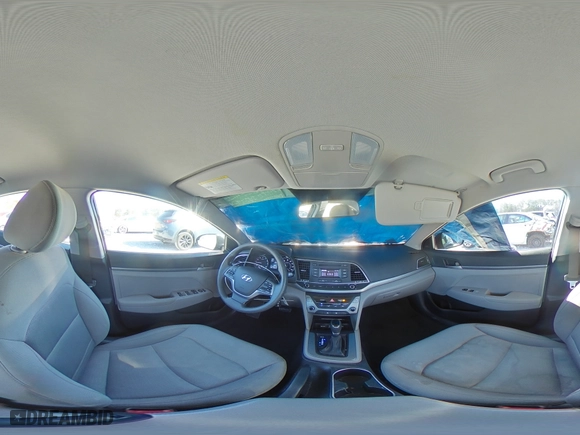 2017 Hyundai Elantra SE with VIN KMHD74LF0HU341399, listed as a Copart auction lot 47606435 with 123,344 mi miles and Salvage Title. Bid and sale history available at carsss.com. Image 14.